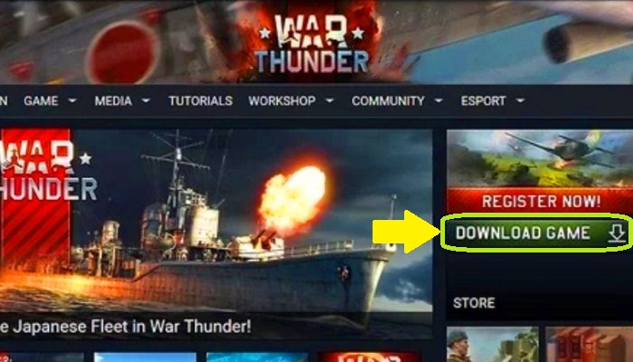The War Thunder en mi computadora
